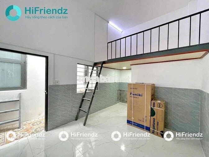 Cho Thuê Phòng Gác Mới Cửa Sổ Nội Thất Gần Luỹ Bán Bích - ĐH Văn Hiến