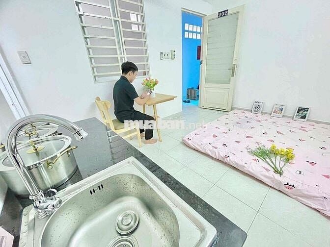 Cho Thuê Studio Mới Xây, Ngay Công Viên Lê Thị Riêng_Ngã Tư Bảy Hiền