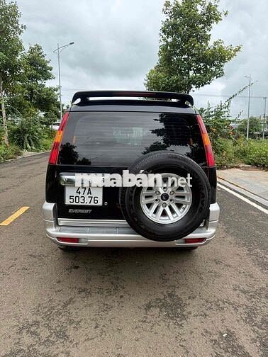 Ford Everest 2006 Số sàn Dầu Đen 7 chỗ