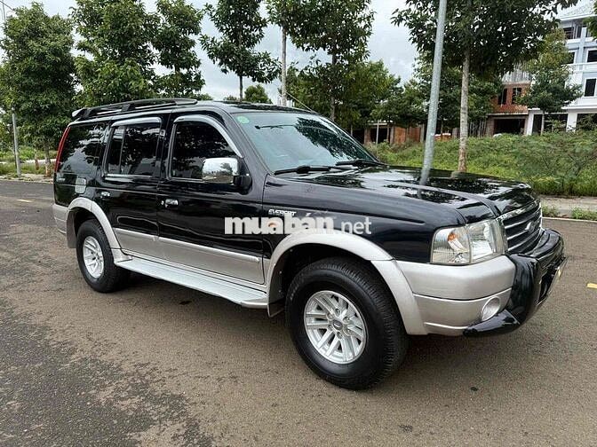 Ford Everest 2006 Số sàn Dầu Đen 7 chỗ