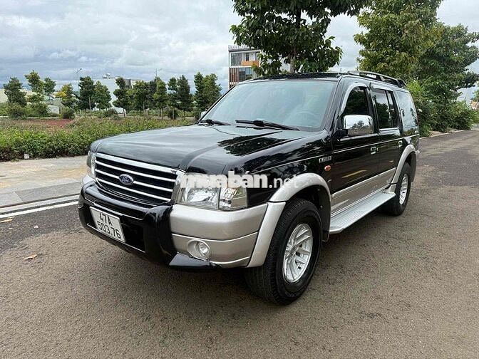 Ford Everest 2006 Số sàn Dầu Đen 7 chỗ