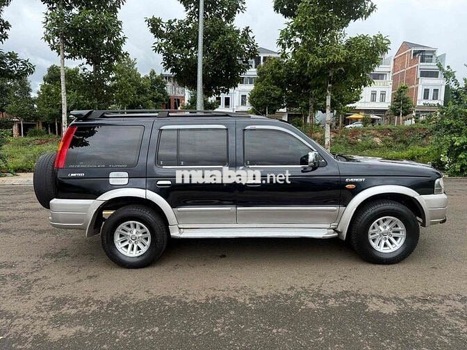 Ford Everest 2006 Số sàn Dầu Đen 7 chỗ