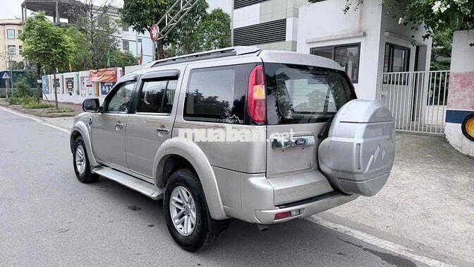 Ford Everest 2009 Số sàn Dầu Bạc