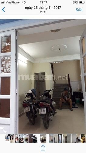 Nhà cho thuê nguyên căn đường Lê Quang Định, P. Gia Định, 1 lầu 8,5tr