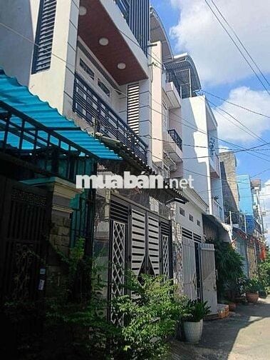 Bán nhà 4x16m, 1 lững, 1 lầu, 4pn, hẻm xe hơi thông, sát HT city, Q12