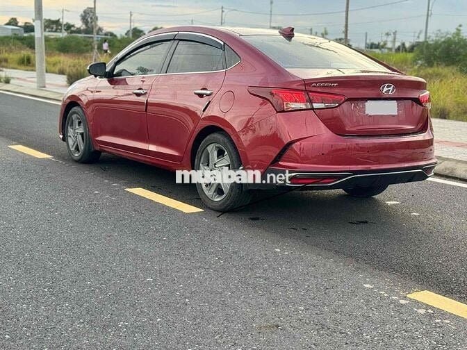 Hyundai Accent 2021 ATH Đỏ 72000 km