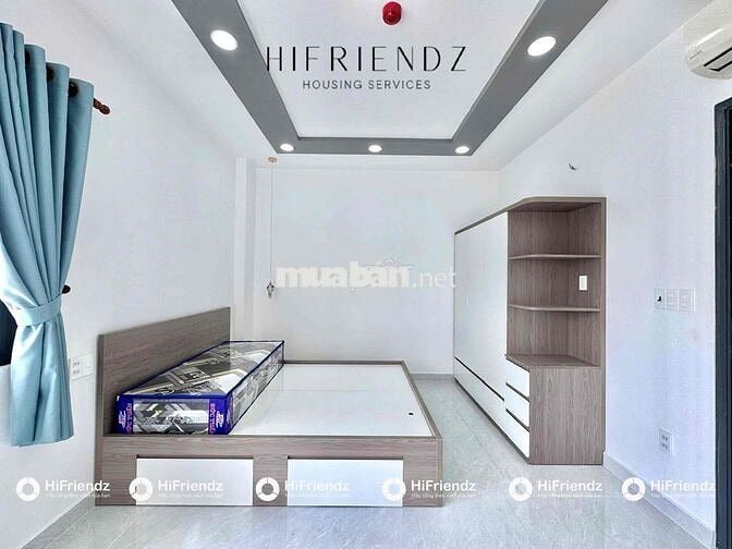 CĂN HỘ DỊCH VỤ / THANG MÁY + BAN CÔNG / PHÒNG MỚI 100% CHƯA QUA SỬ DỤN