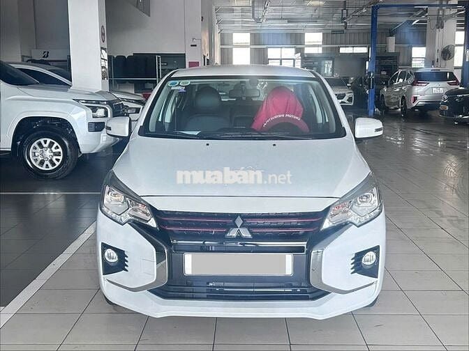 MITSUBISHI ATTRAGE STĐ CVT 2023 TRẮNG ODO 50.000KM