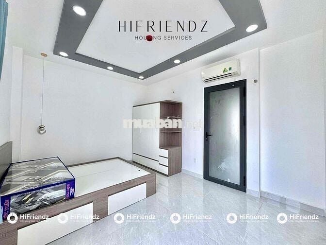 CĂN HỘ DỊCH VỤ / THANG MÁY + BAN CÔNG / PHÒNG MỚI 100% CHƯA QUA SỬ DỤN