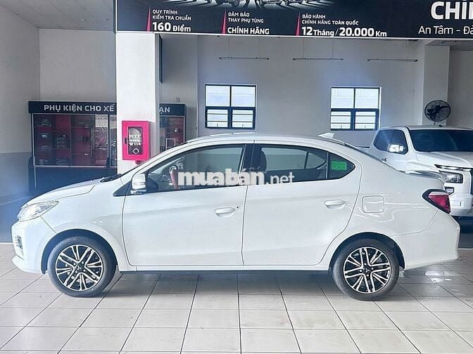 MITSUBISHI ATTRAGE STĐ CVT 2023 TRẮNG ODO 50.000KM