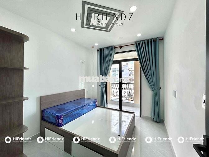 CĂN HỘ DỊCH VỤ / THANG MÁY + BAN CÔNG / PHÒNG MỚI 100% CHƯA QUA SỬ DỤN