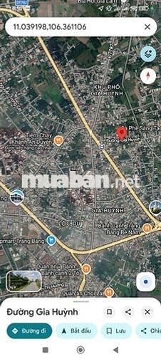 Tôi bán đất 350m2 thổ cư 650triệu gần Quốc Lộ 22 Phường Trảng Bàng