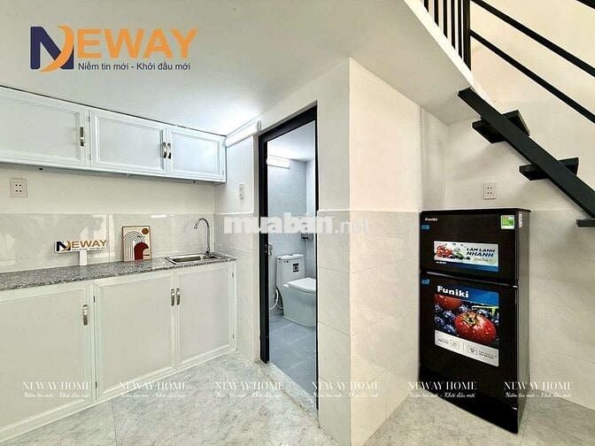 PHÒNG GÁC CAO MỚI XÂY - FULL NỘI THẤT - DÁ 🌰 NGAY TÂY LÂN