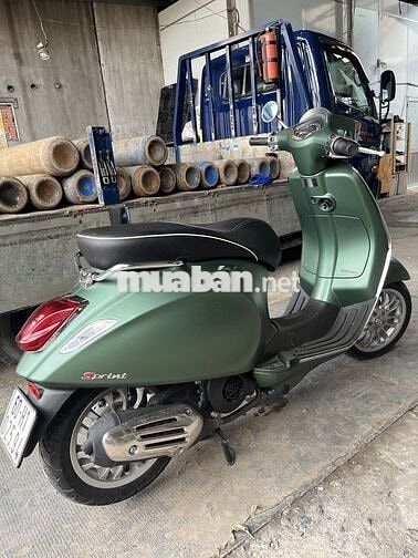 Piaggio Vespa Sprint 2018 125cc Xanh nhám 6000km