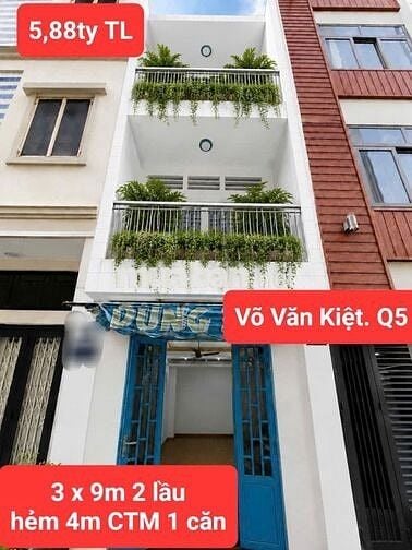 NHÀ ĐẸP TRUNG TÂM QUẬN 5 – QUẬN 10 | CHỈ TỪ 4,99 TỶ ĐẾN 6,38 TỶ