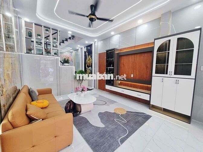 4M*15M - 4 TẦNG - HẺM XE HƠI - NGUYỄN THỊ BÚP