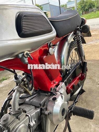 Honda SS50 Đỏ Bạc 94 trao đổi xe chưa dọn