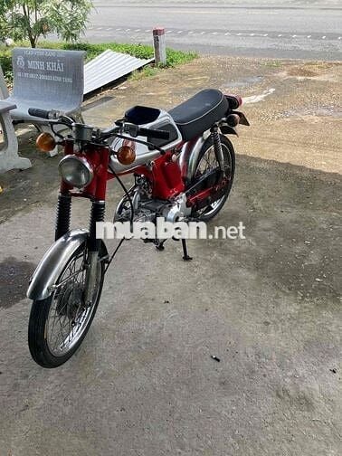 Honda SS50 Đỏ Bạc 94 trao đổi xe chưa dọn