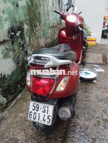 Dọn nhà dư xe SYM Attila màu Đỏ