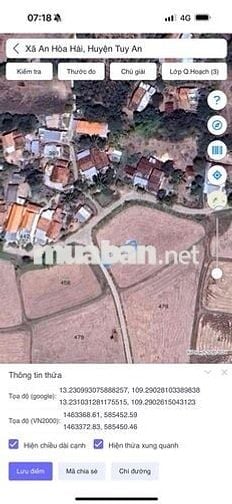 BÁN LÔ ĐẤT FULL THỔ CƯ CÁCH BIỂN 1.5km