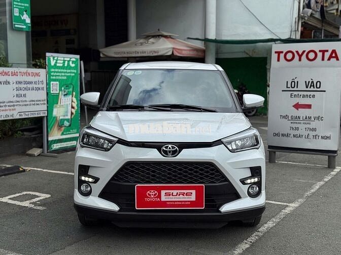 5 Chỗ, Gầm Cao-  RAIZE 1.0 CVT 2025 Trắng- CÓ BANK