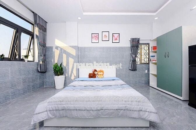 Phòng ban công ngay cầu Điện Biên Phủ cho sinh viên UEF Q1 Bình Thạnh