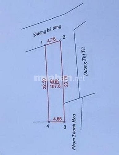 BÁN ĐẤT 108M² – 2 MẶT TIỀN – CỐ THỔ, HÒA SƠN, LƯƠNG SƠN, HÒA BÌNH – GI
