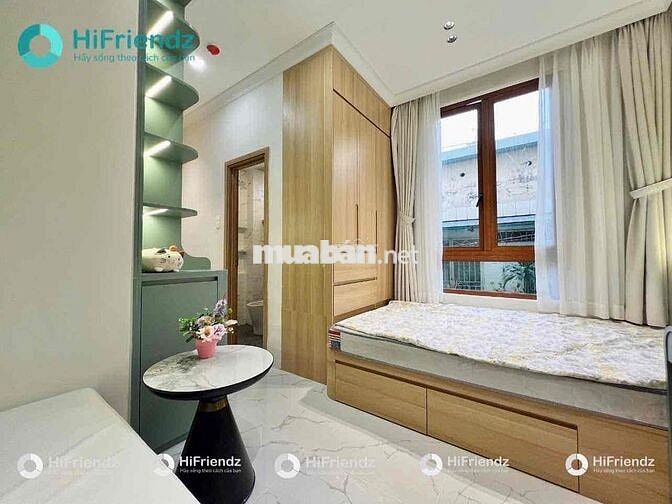 STUDIO FULL NỘI THẤT - DECOR SANG TRỌNG - CỬA SỔ TRỜI LỚN