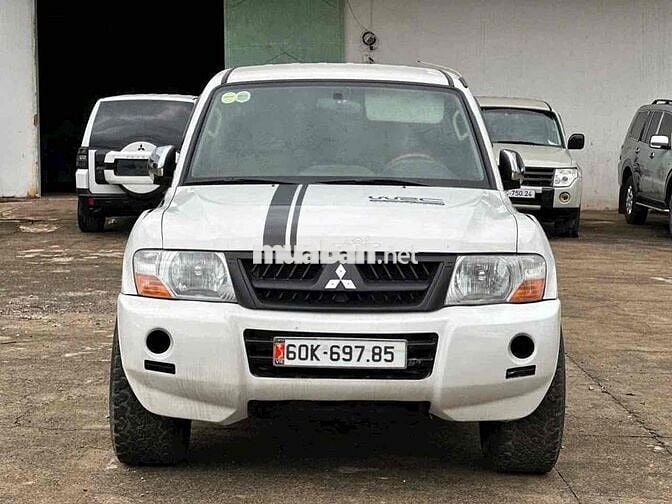 Mitsubishi Pajero 2006 Số sàn Trắng