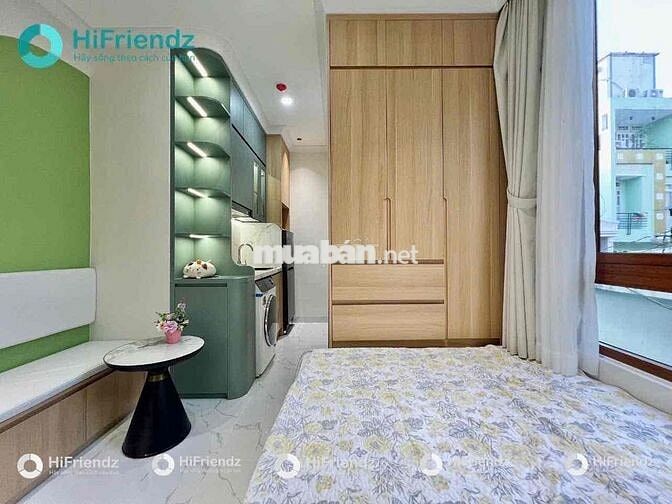 STUDIO FULL NỘI THẤT - DECOR SANG TRỌNG - CỬA SỔ TRỜI LỚN