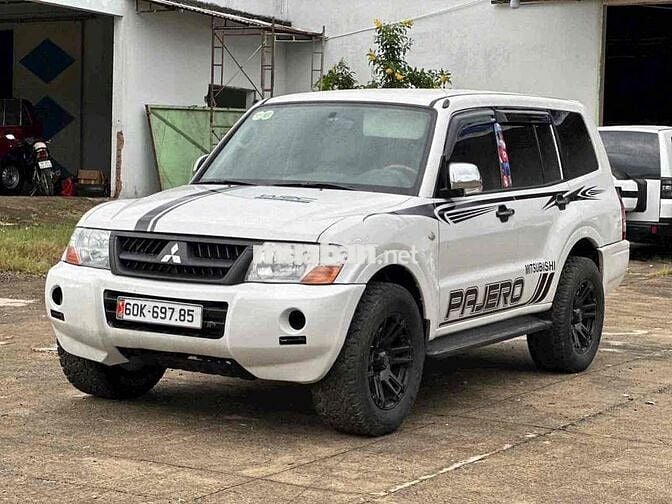 Mitsubishi Pajero 2006 Số sàn Trắng