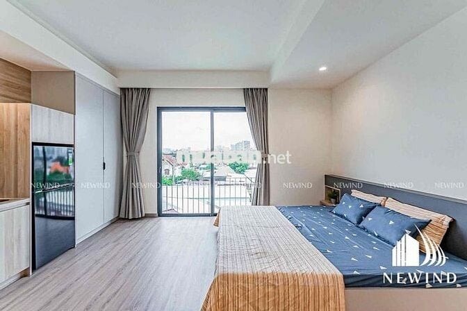 Studio Ban công/ cửa sổ Full NT new100% Gần Rmit_TDT_Lotte_HimLam_ Q7