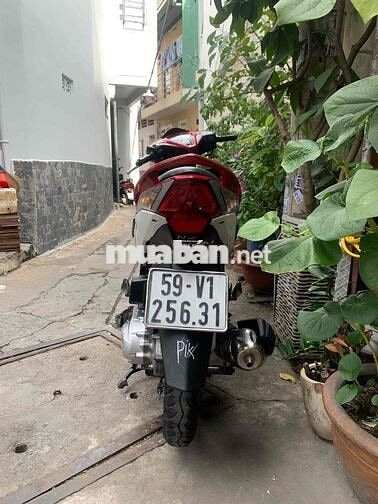 Honda Airblade 2011 màu Đỏ trắng đen