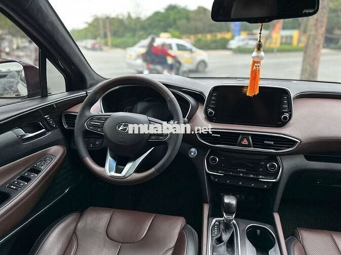 Hyundai SantaFe Premium 2020 80000 km Đỏ
