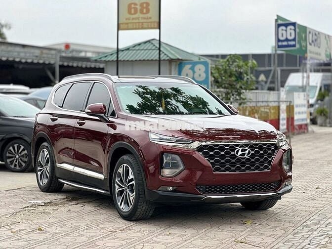 Hyundai SantaFe Premium 2020 80000 km Đỏ