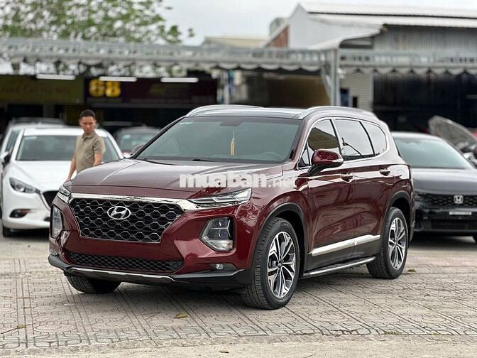 Hyundai SantaFe Premium 2020 80000 km Đỏ