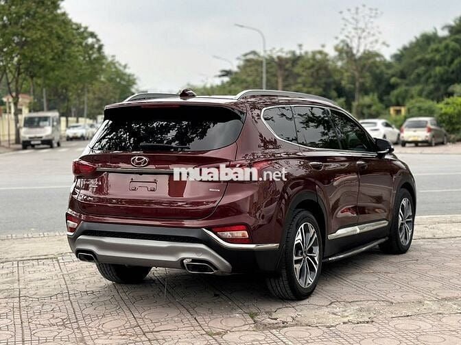 Hyundai SantaFe Premium 2020 80000 km Đỏ
