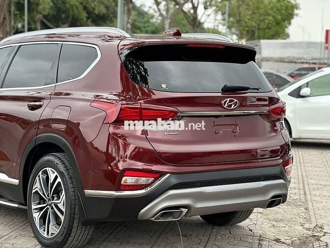 Hyundai SantaFe Premium 2020 80000 km Đỏ