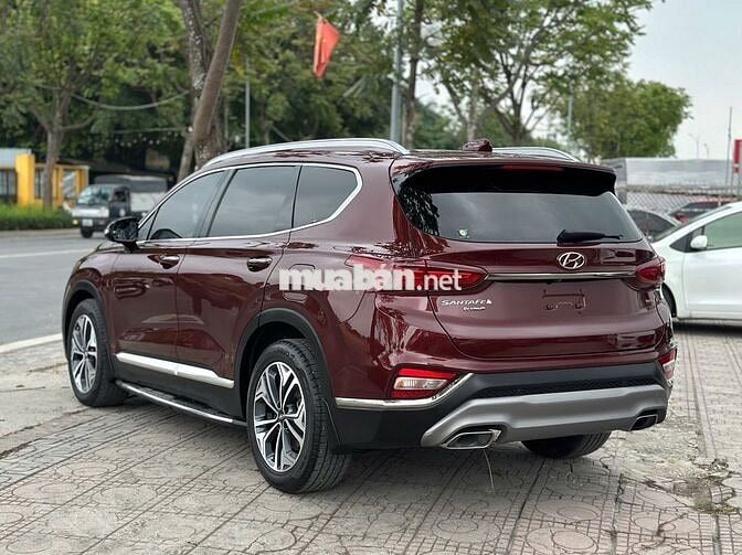 Hyundai SantaFe Premium 2020 80000 km Đỏ