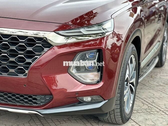 Hyundai SantaFe Premium 2020 80000 km Đỏ