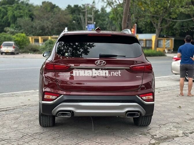 Hyundai SantaFe Premium 2020 80000 km Đỏ