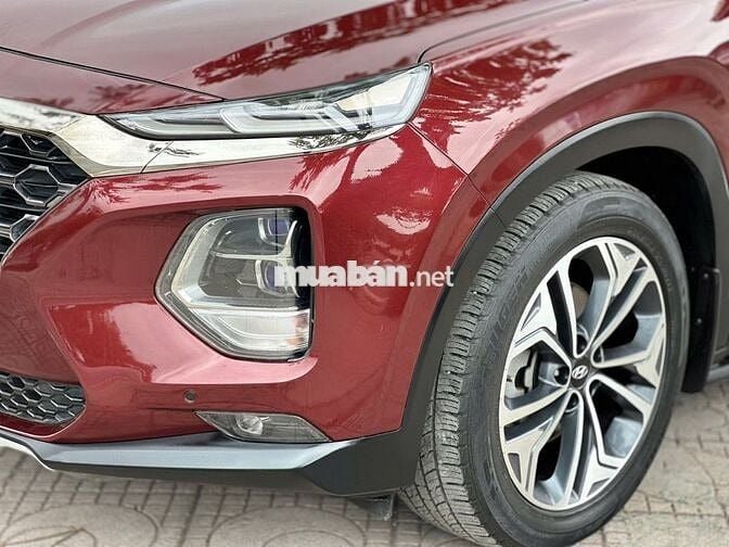 Hyundai SantaFe Premium 2020 80000 km Đỏ