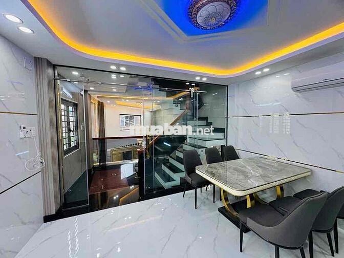 Bán nhà khu phana lô đường số 6Bình Hưng Hò Bình Tân 56m2 5 tầng 6,5tỷ