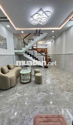 Nhà 4tỷ - Lê Văn Quới-Nhà Mới-2PN
