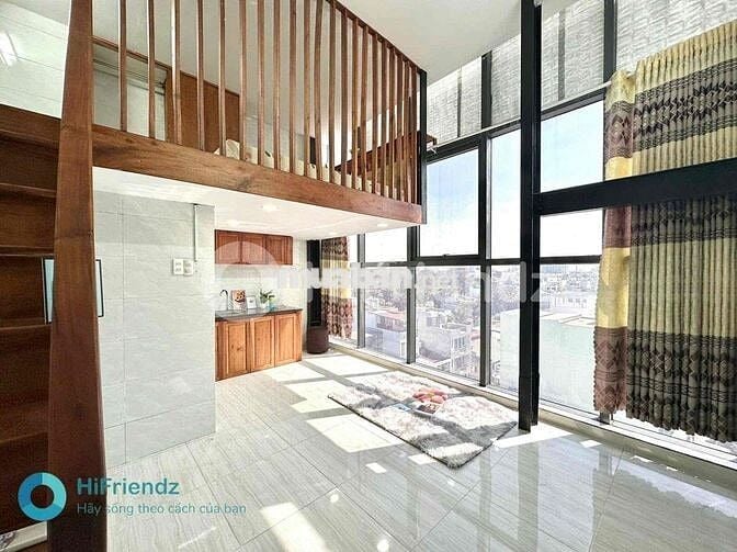 PHÒNG GÁC CAO - Ở THEO NHÓM NHẸ TIỀN - VIEW KÍNH - GẦN TRƯỜNG