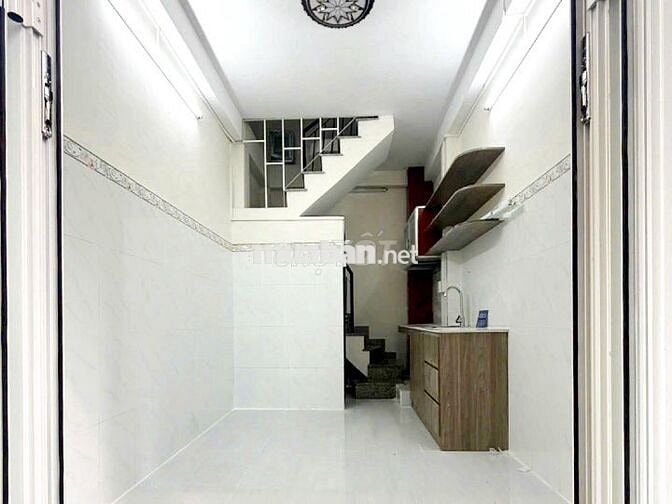 Bán nhà kiên cố 2 lầu hẻm Lý Thái Tổ, Phường Vườn Lài