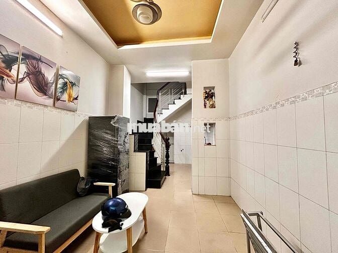 NHÀ NGUYÊN CĂN Q5 1 TRỆT 2 LẦU SÂN THƯỢNG 2PN 3WC - FULL NỘI THẤT 90m2