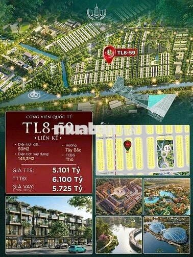 BÁN CĂN LIỀN KỀ ( xây thô) DỰ ÁN VINHOMSE SÀI GÒN PARK HÓC MÔN