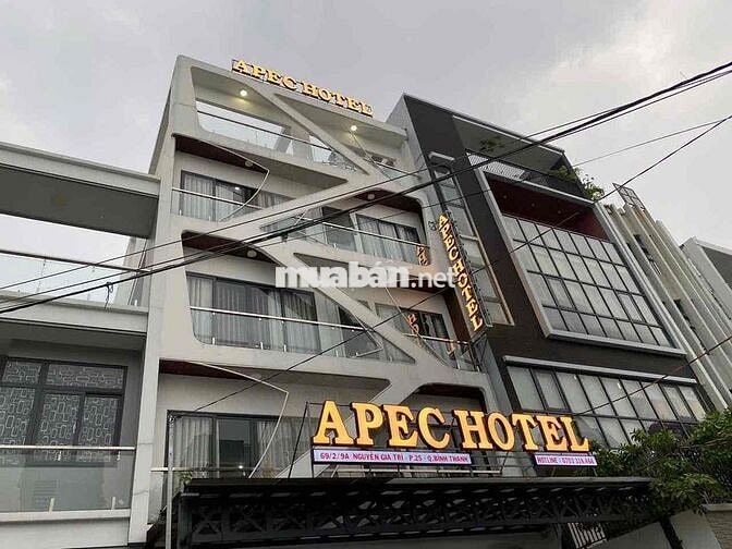 Cần bán khách sạn 24 phòng MT HXT Nguyễn Gia Trí P 25 Q Bình Thạnh.