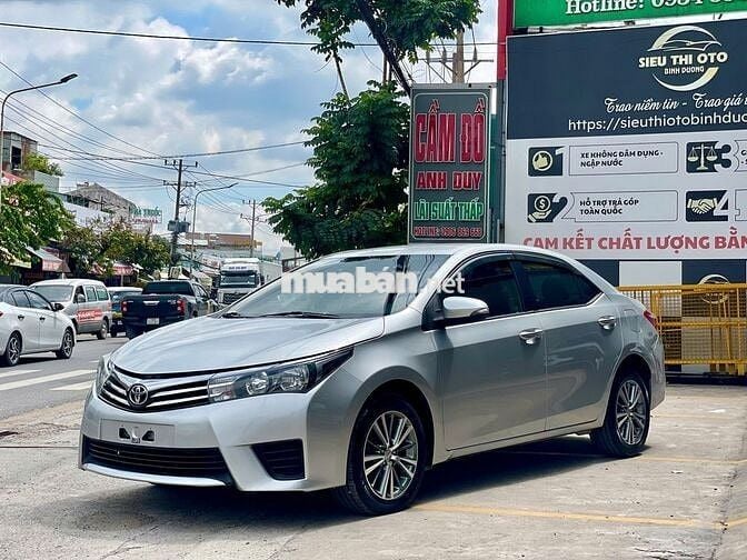 Toyota Altis 1.8 MT 2017 Bạc 84.000km